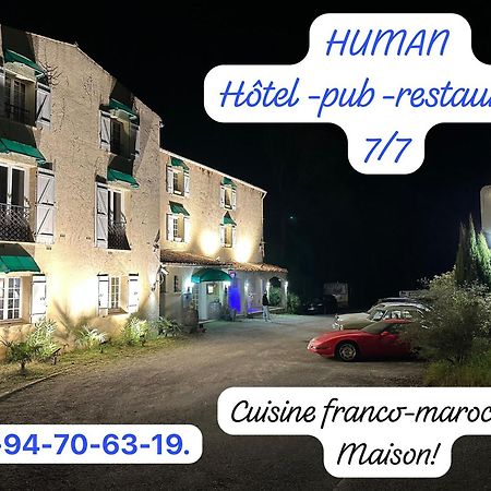 Human Hotel Restaurant Park Villecroze Bagian luar foto
